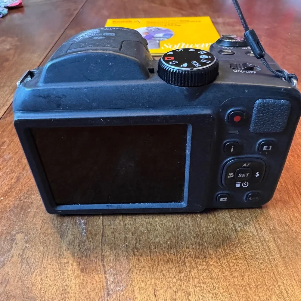 Kodak Digital Camera TESTED Black PIXPRO AZ255 Astro Zoom 25X Bridge Camera